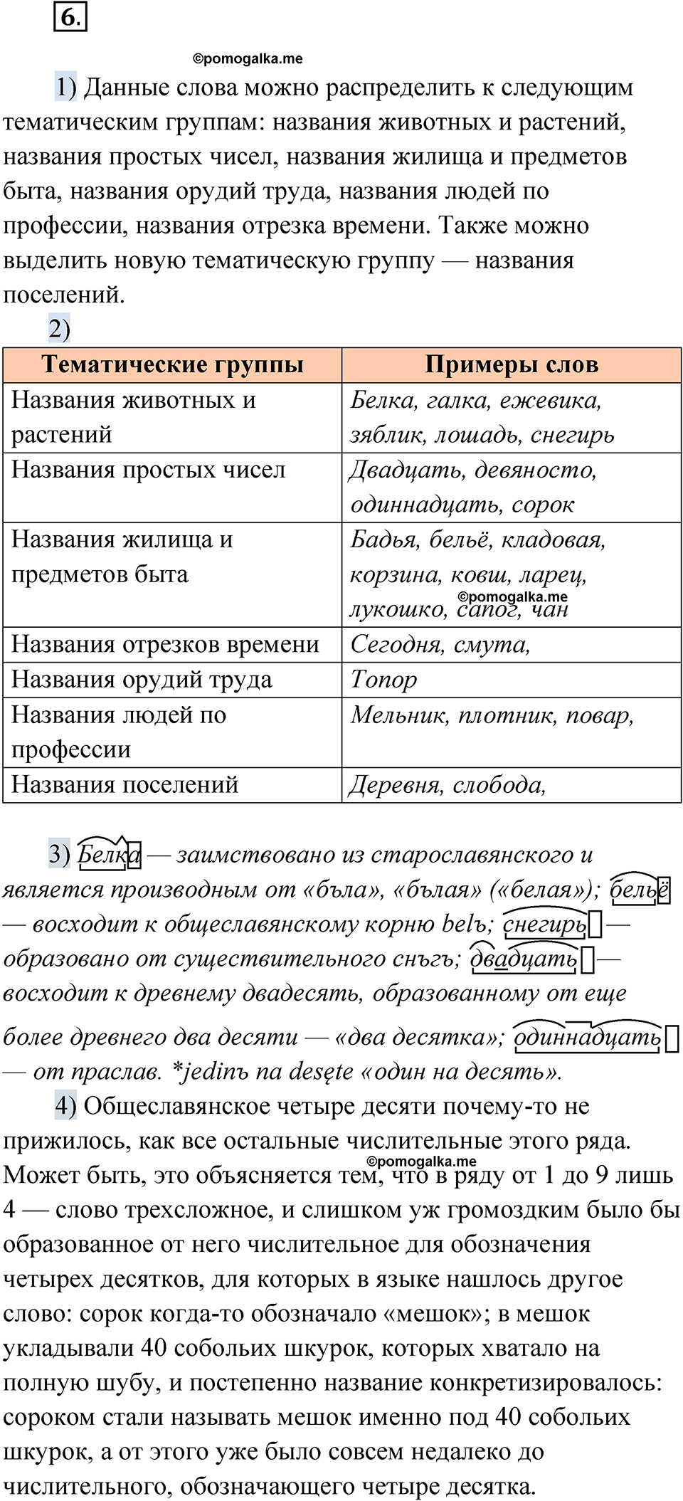 страница 9 упражнение 6 русский язык 8 класс Александрова 2022