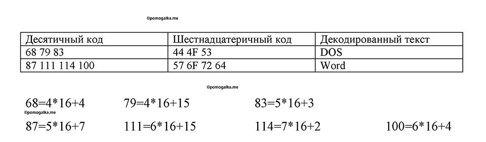 часть 1 номер 72 рабочая тетрадь по информатике 8 класс Босова 2023 год Просвещение