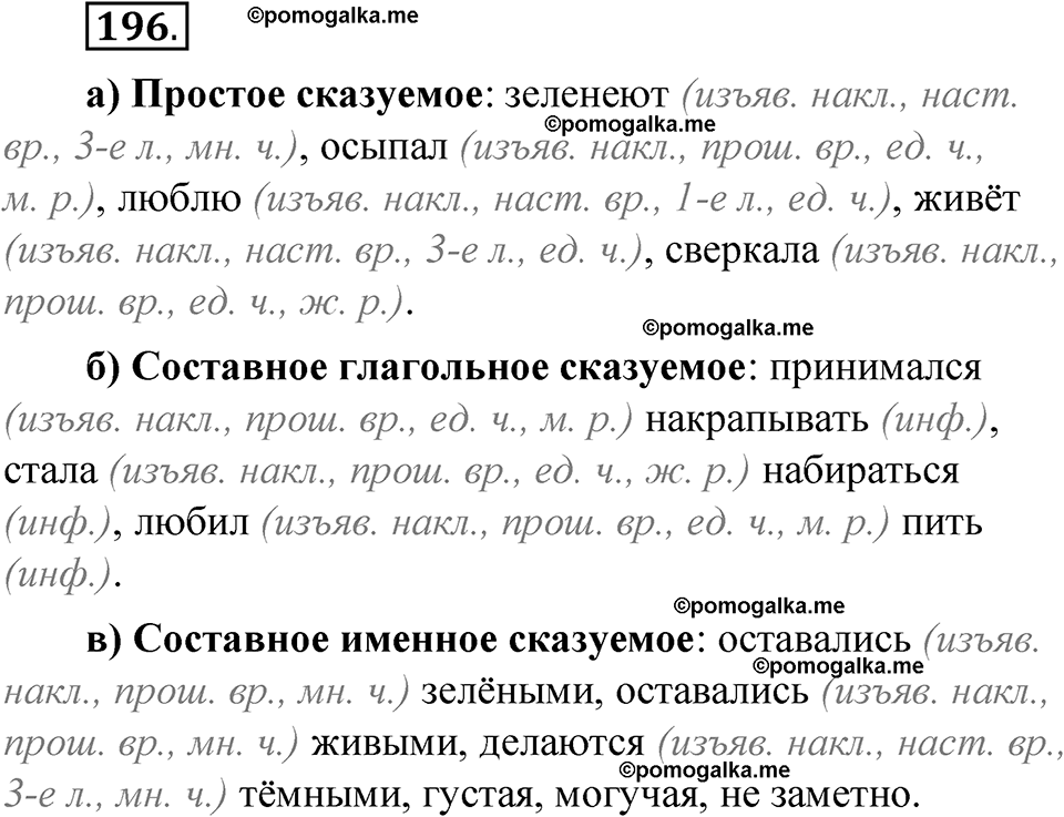 упражнение 196 русский язык 8 класс Быстрова 1 часть 2025 год
