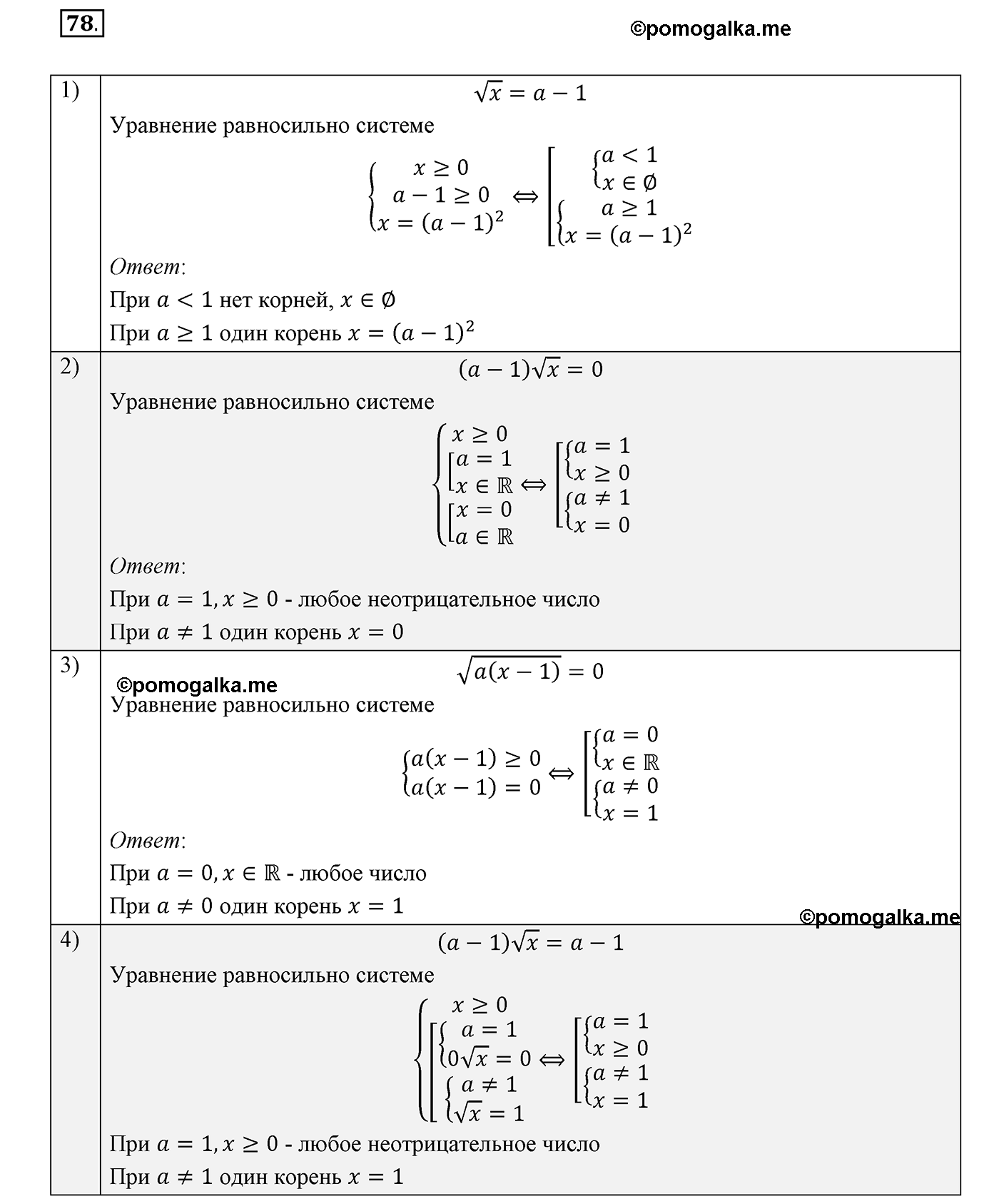 страница 44 вариант 2 номер 78 алгебра 8 класс Мерзляк дидактичечкий материал 2021 год
