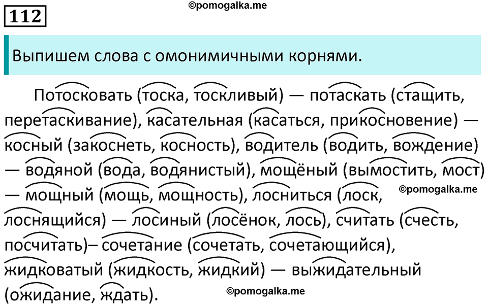 страница 61 упражнение 112 русский язык 8 класс Пичугов, Еремеева учебник 2024 год