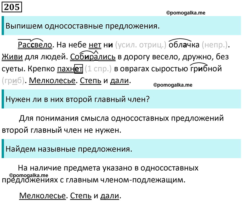 страница 95 упражнение 205 русский язык 8 класс Пичугов, Еремеева учебник 2024 год