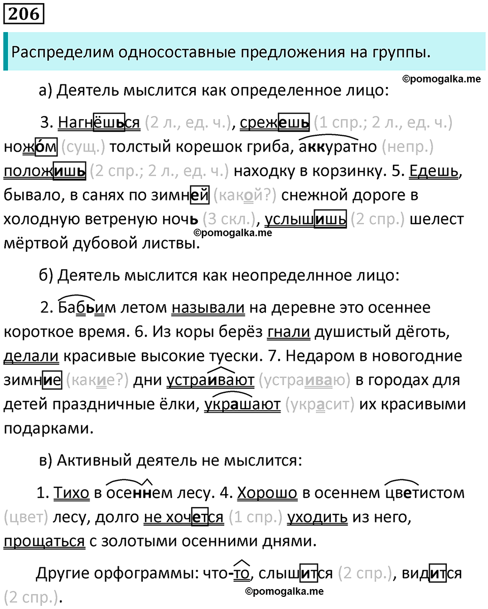 страница 96 упражнение 206 русский язык 8 класс Пичугов, Еремеева учебник 2024 год
