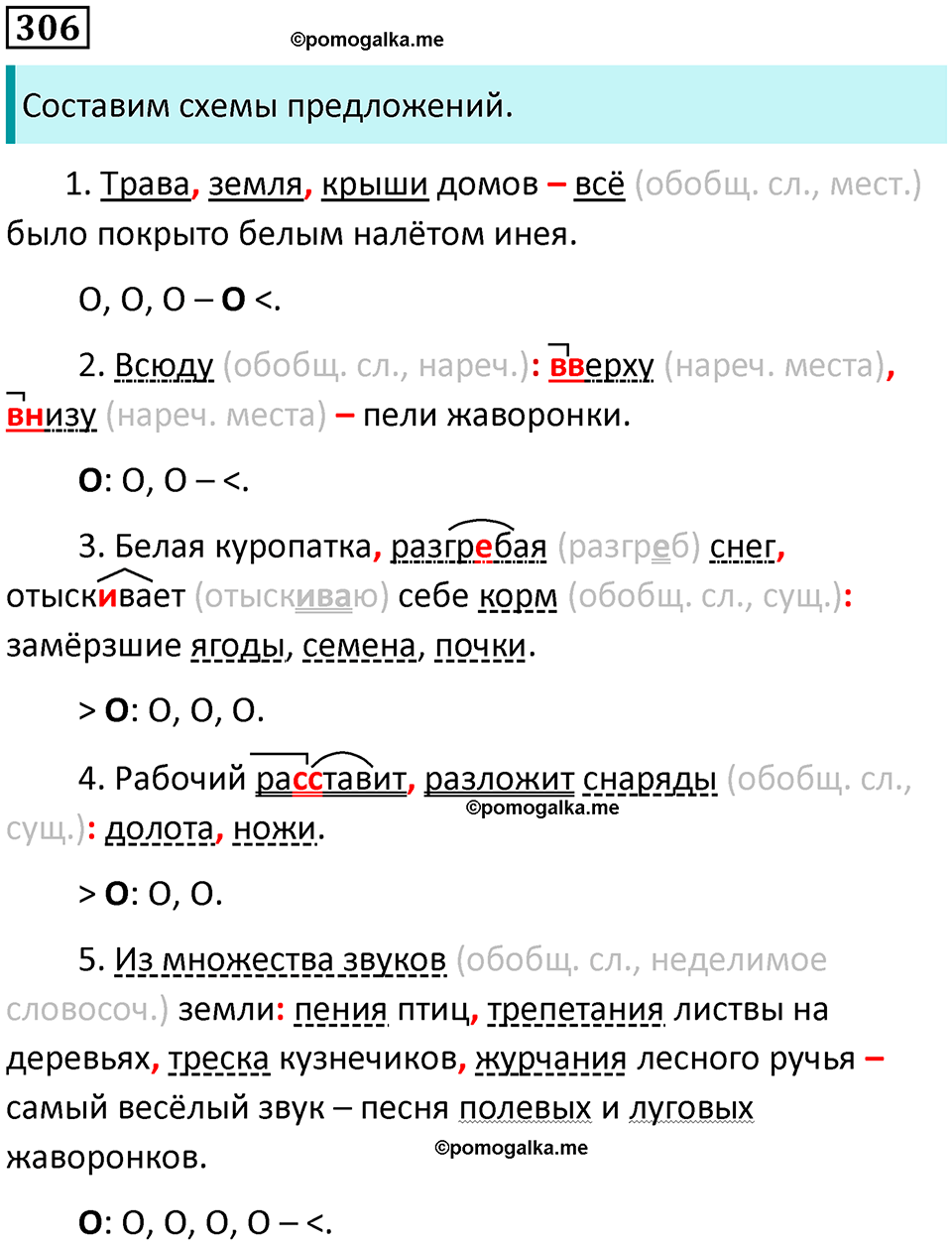 страница 143 упражнение 306 русский язык 8 класс Пичугов, Еремеева учебник 2024 год
