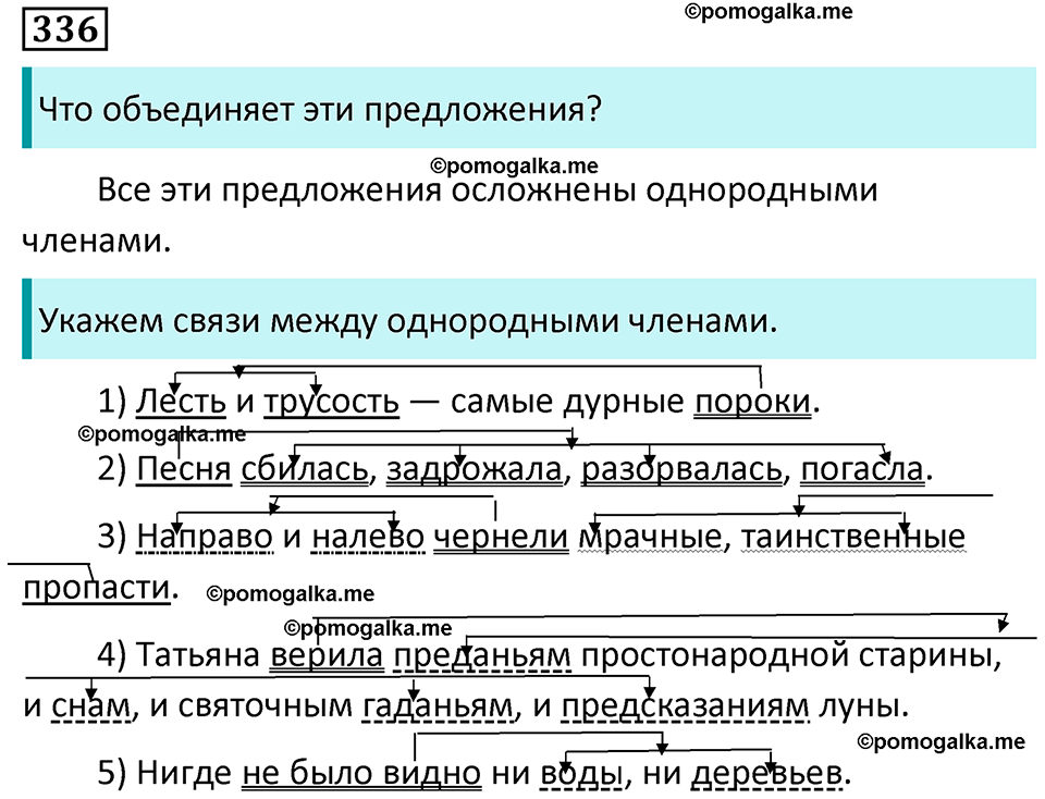 упражнение 336 русский язык 8 класс Рыбченкова 2022 год