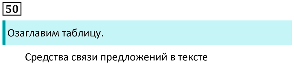 упражнение 50 русский язык 8 класс Рыбченкова 2022 год