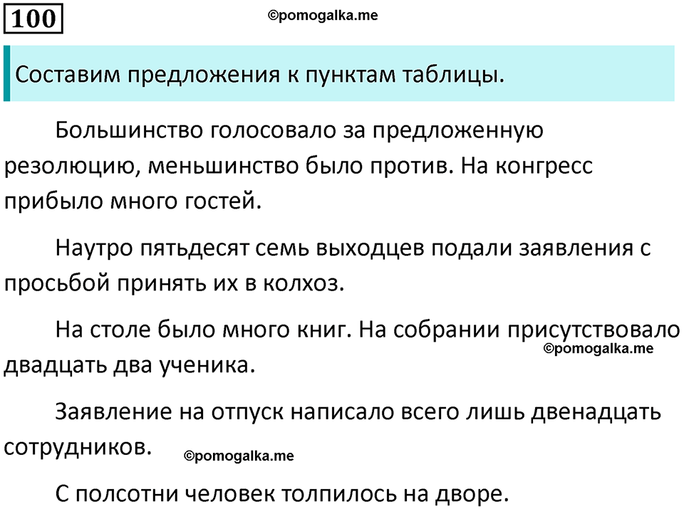 упражнение 100 русский язык 8 класс Тростенцова, Ладыженская 2014 год