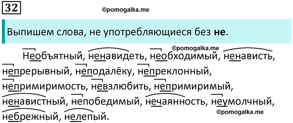 упражнение 32 русский язык 8 класс Тростенцова, Ладыженская 2014 год
