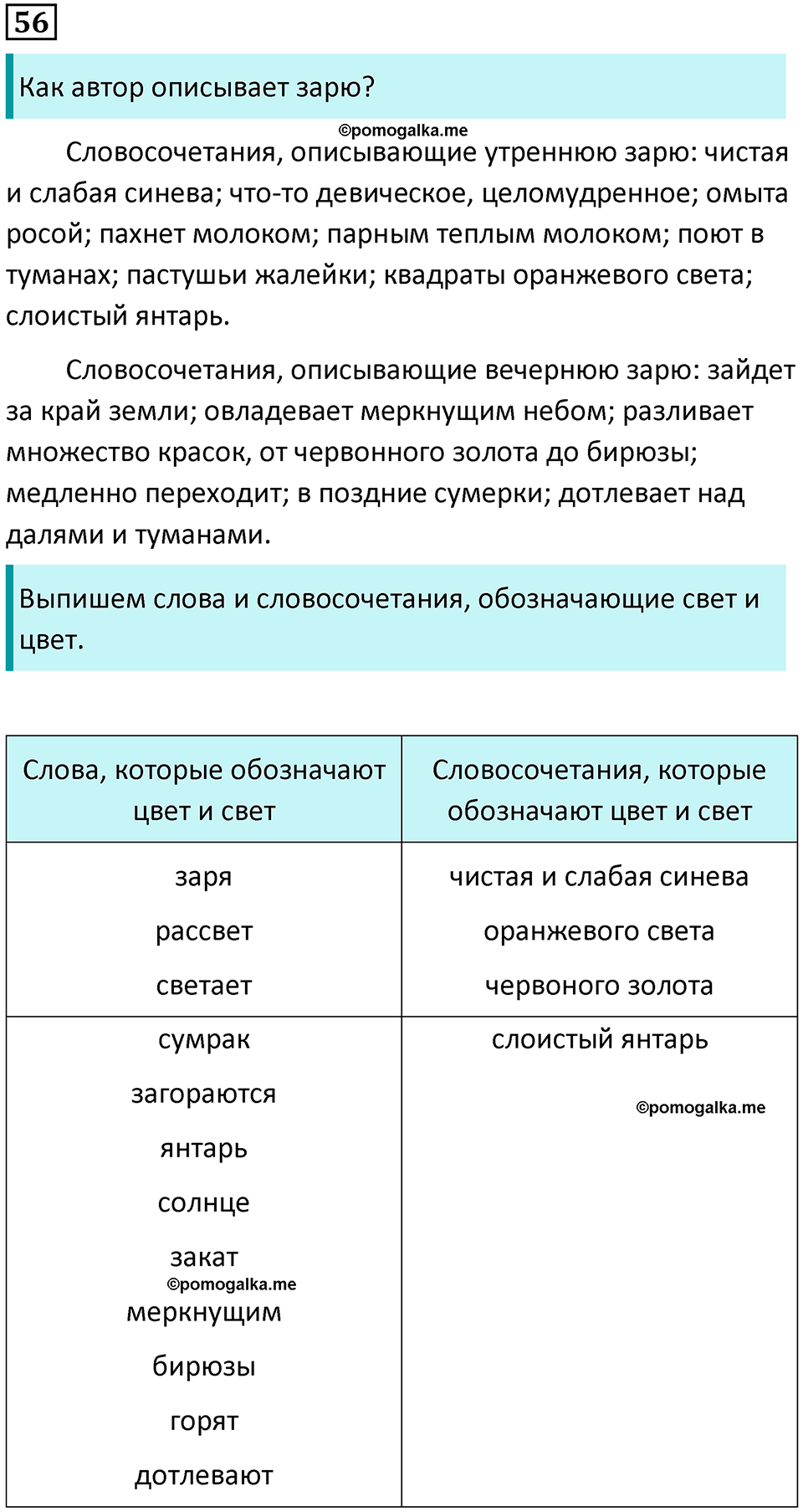 упражнение 56 русский язык 8 класс Тростенцова, Ладыженская 2014 год
