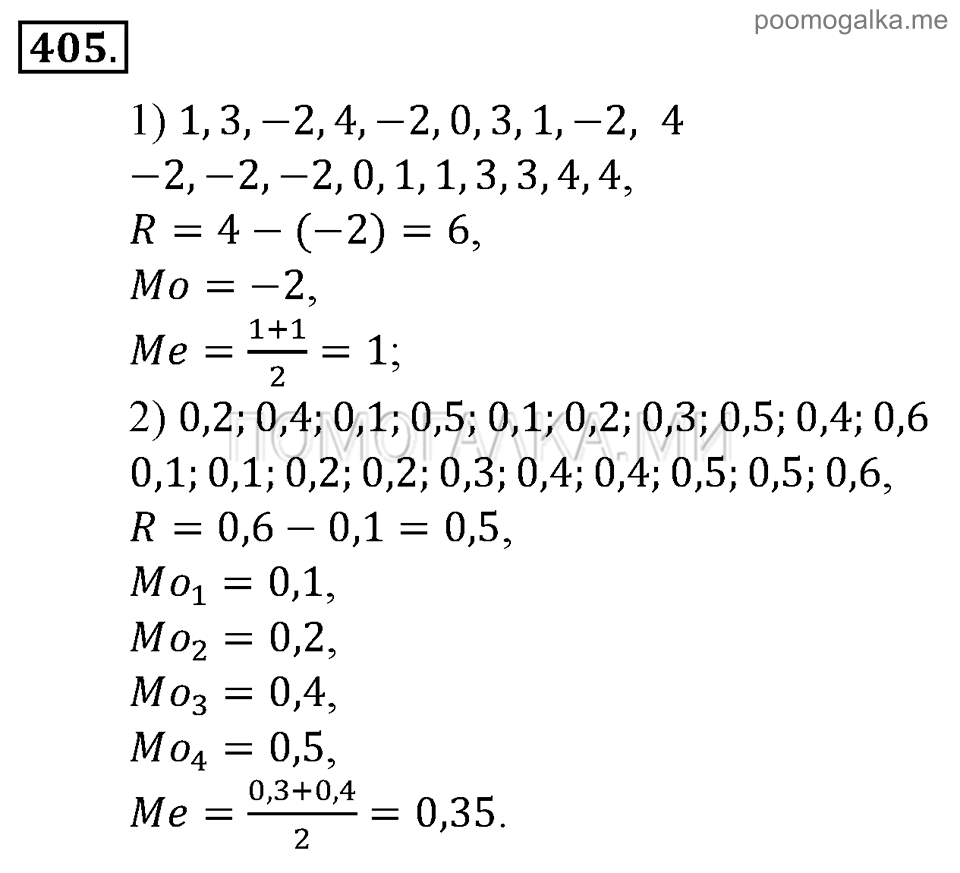 страница 161 номер 405 алгебра 9 класс Алимов 2013 год