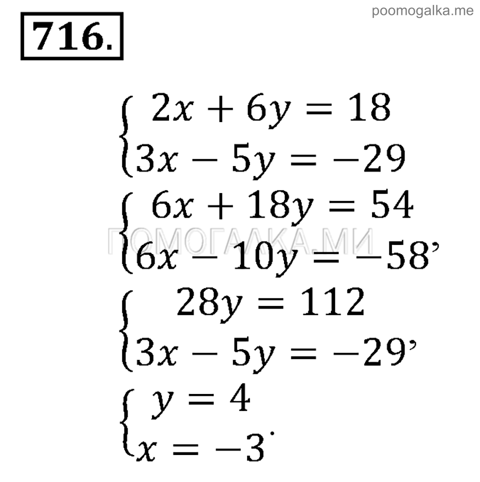 страница 221 номер 716 алгебра 9 класс Алимов 2013 год