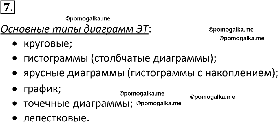 страница 191-193 параграф 3.3 номер 7 учебник по информатике 9 класс Босова 2023 год Просвещение