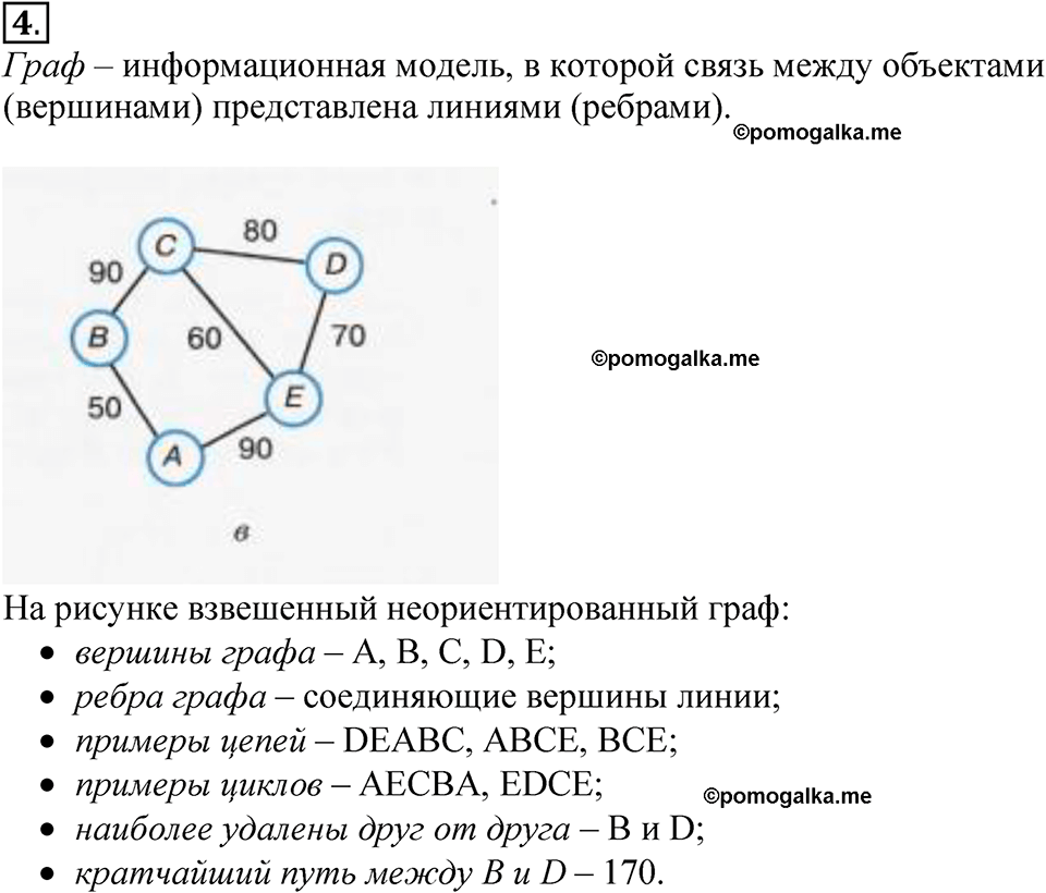 страницы 21-31 §1.3 номер 4 учебнику по информатике 9 класс Босова