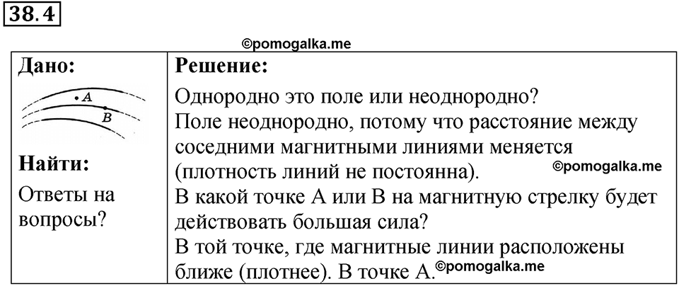 номер 38.4 физика 9 класс Гутник, Власова рабочая тетрадь 2024 год