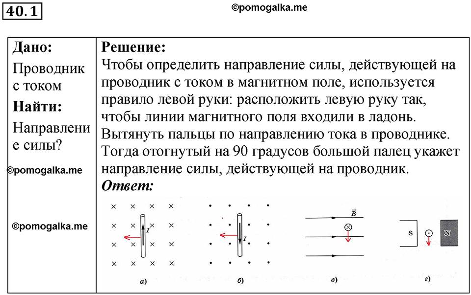 номер 40.1 физика 9 класс Гутник, Власова рабочая тетрадь 2024 год