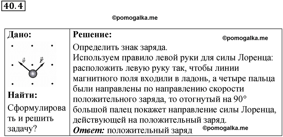 номер 40.4 физика 9 класс Гутник, Власова рабочая тетрадь 2024 год