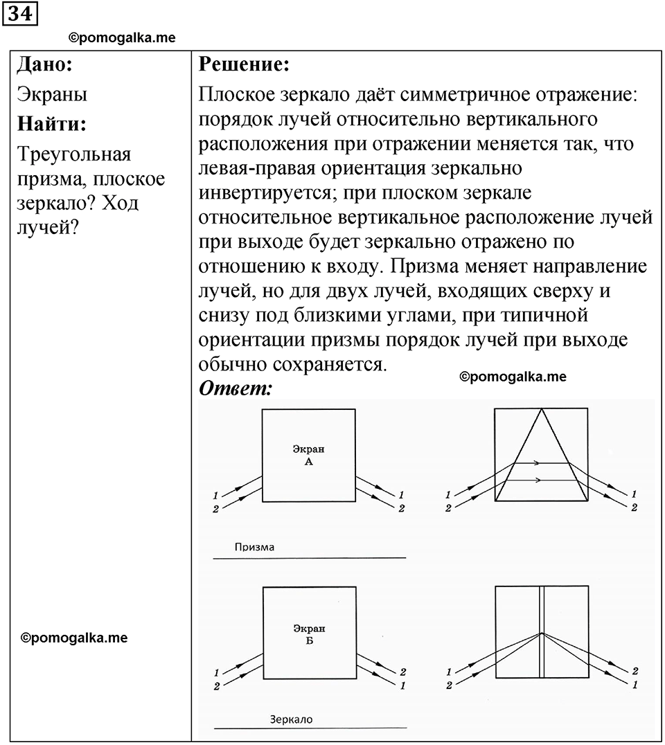 задание на повторение 34 физика 9 класс Гутник, Власова рабочая тетрадь 2024 год