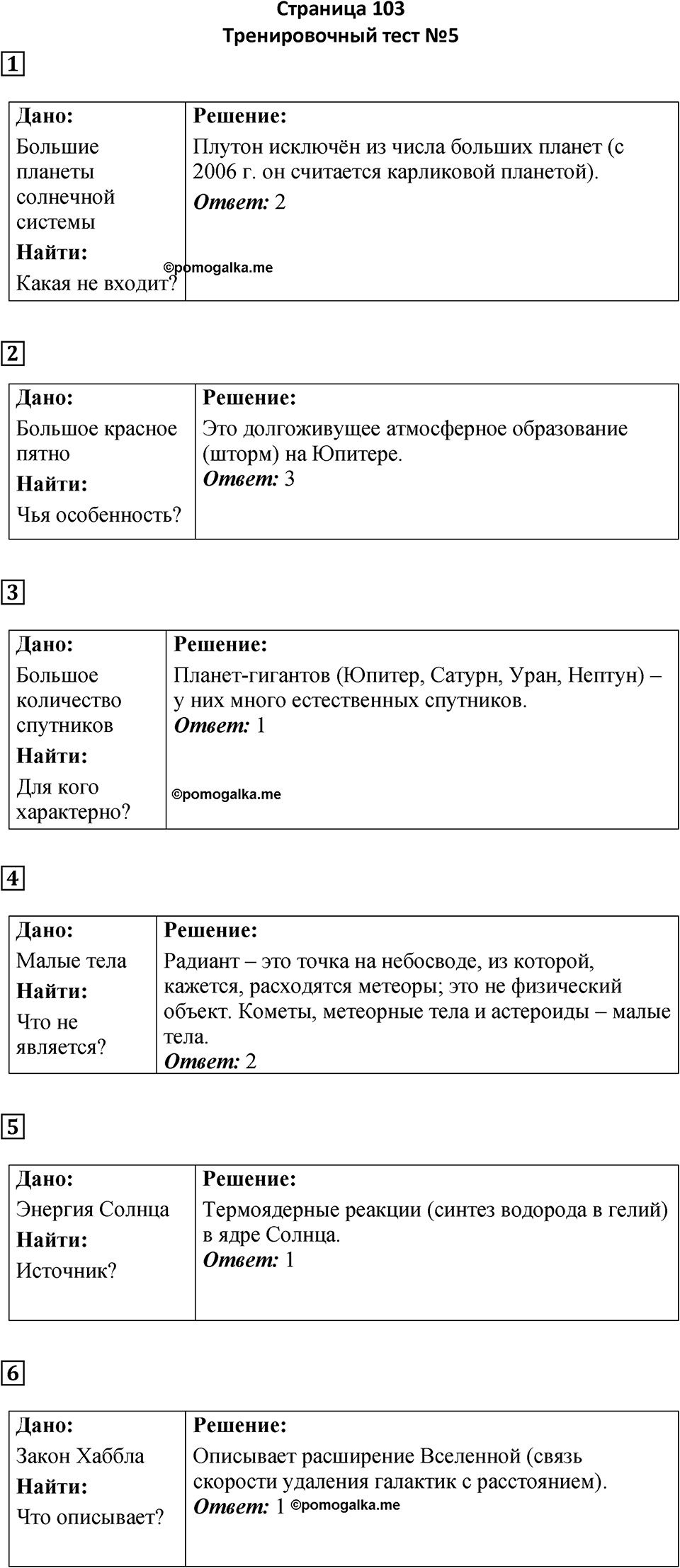 тренировочный тест №5 физика 9 класс Гутник, Власова рабочая тетрадь 2024 год