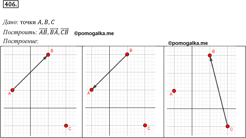 задача №406 геометрия 9 класс Мерзляк