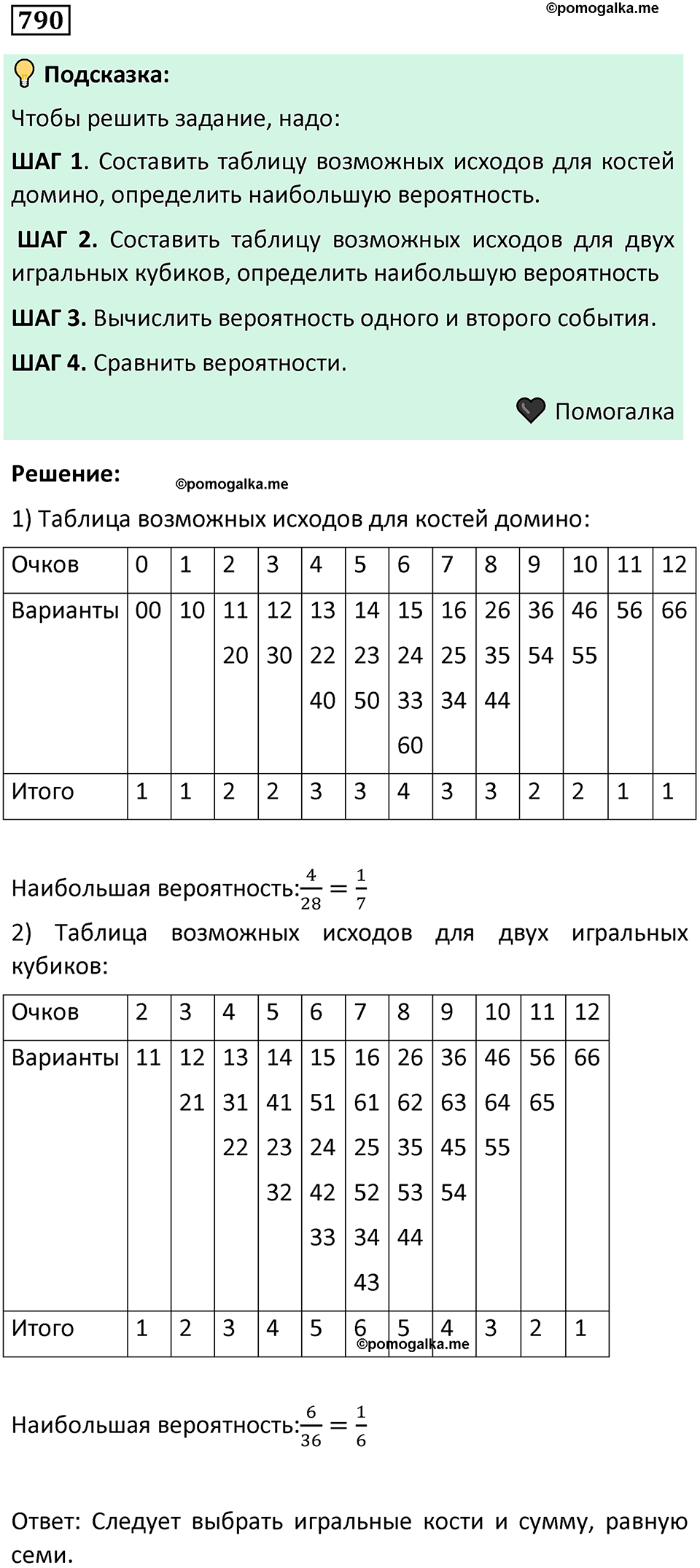 номер 790 алгебра 9 класс Никольский учебник 2024 год