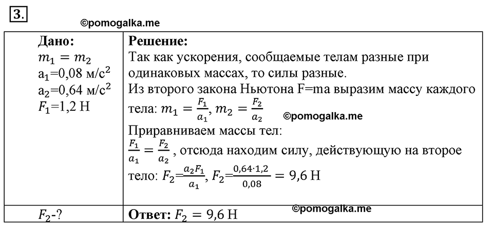Параграф §11 упражнение 11 №3 физика 9 класс Пёрышкин