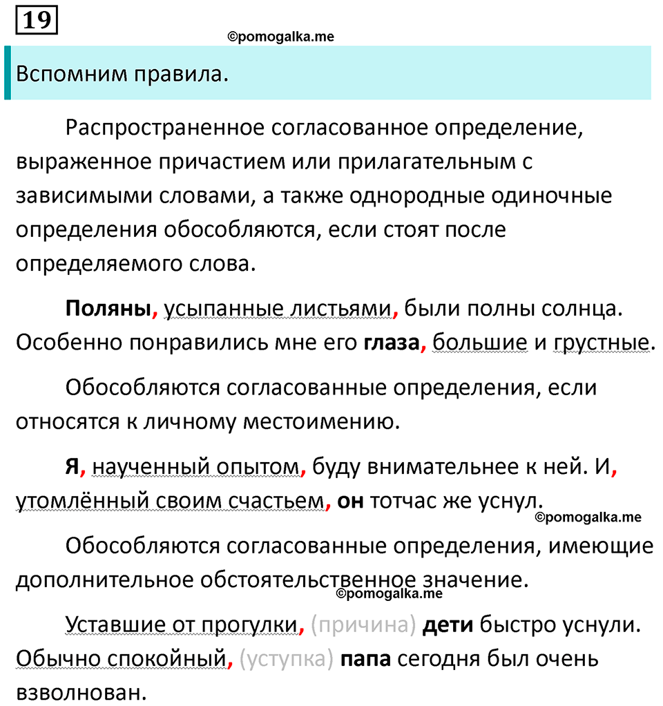 упражнение 19 русский язык 9 класс Пичугов 2022 год