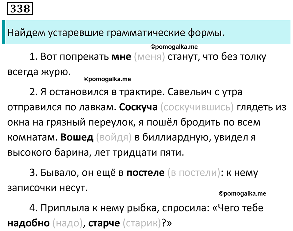 упражнение 338 русский язык 9 класс Пичугов 2022 год
