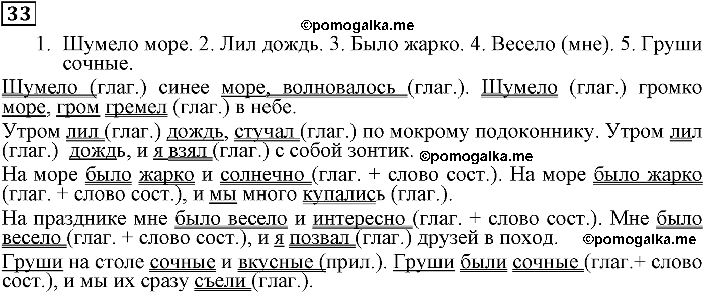 упражнение №33 русский язык 9 класс Пичугов