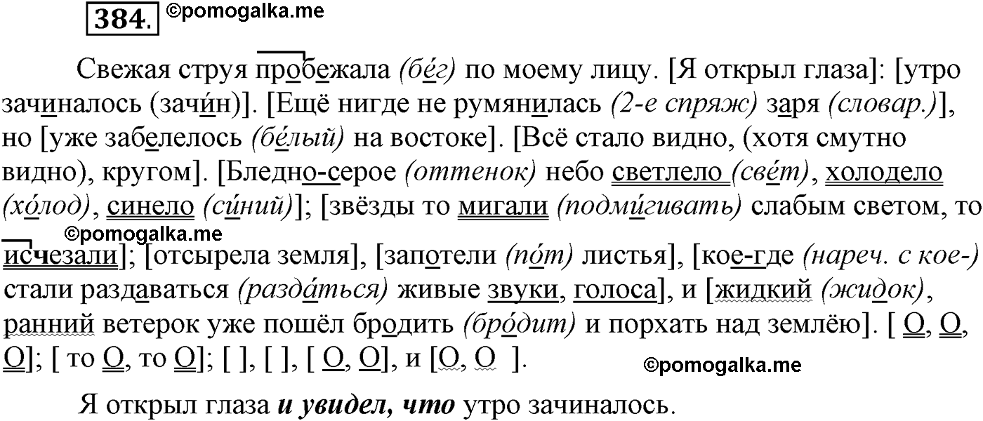 страница 178 упражнение 384 русский язык 9 класс Пичугов 2012 год