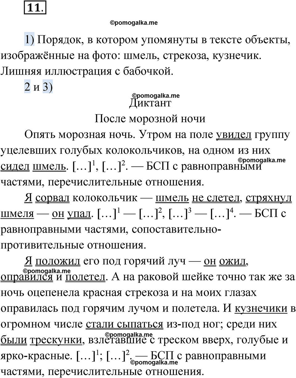 страница 348 глава 4 упражнение 11 русский язык 9 класс Шмелев 2024 год